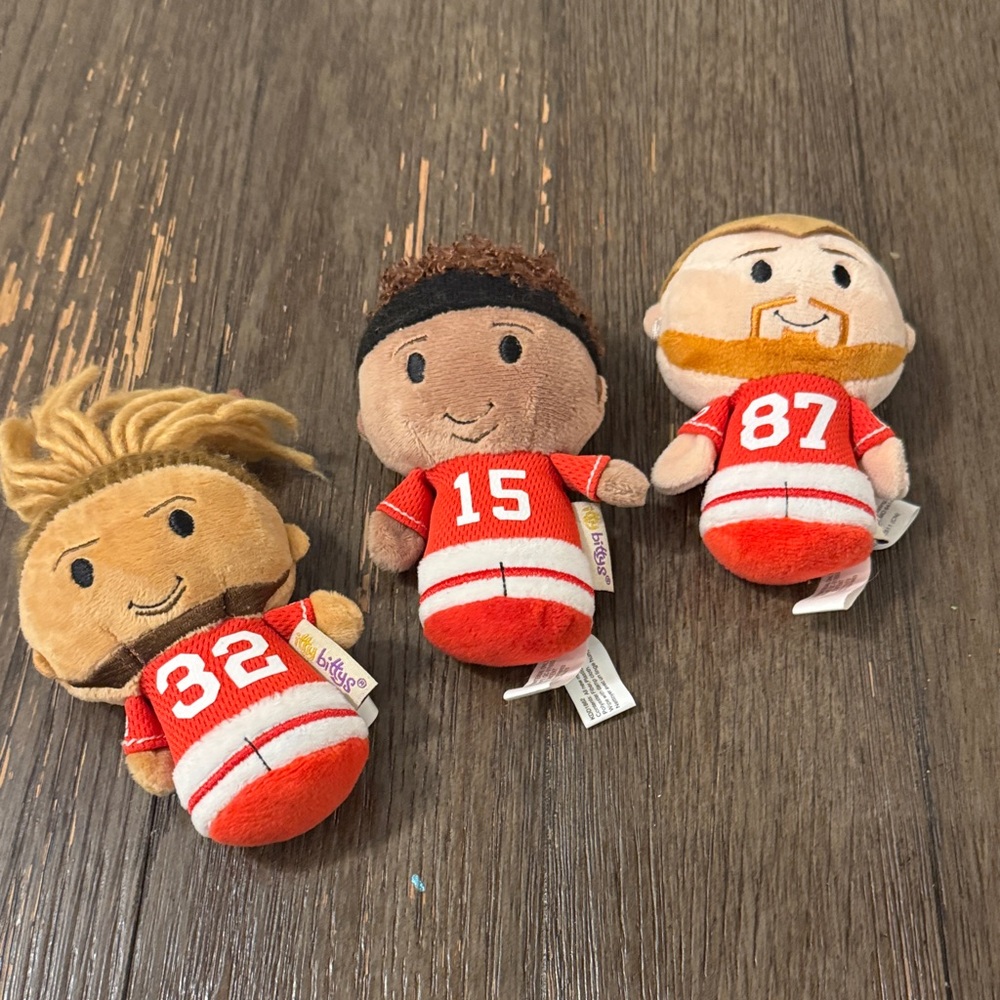 Hallmark Chiefs doll Plush Set